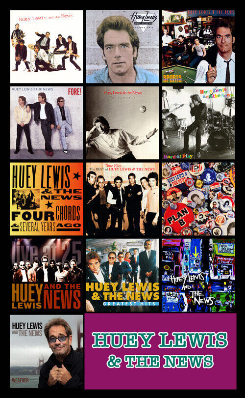 Huey Lewis And The News: Greatest Videos DVD movie collectible [Barcode 25878655358] - Main Image 3