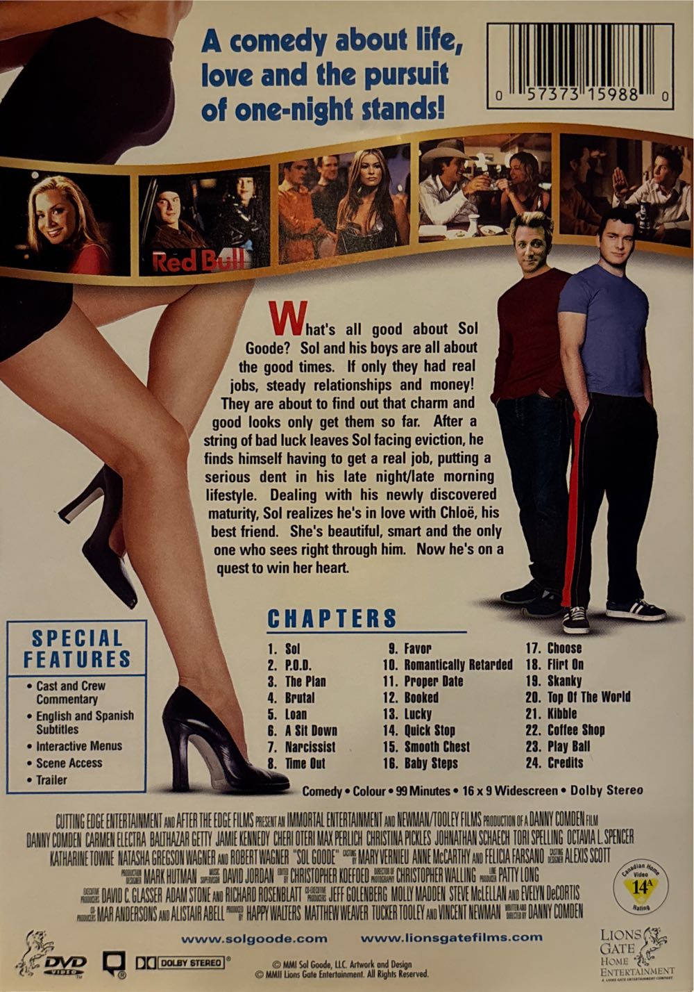 Sol Goode DVD movie collectible [Barcode 057373159880] - Main Image 4