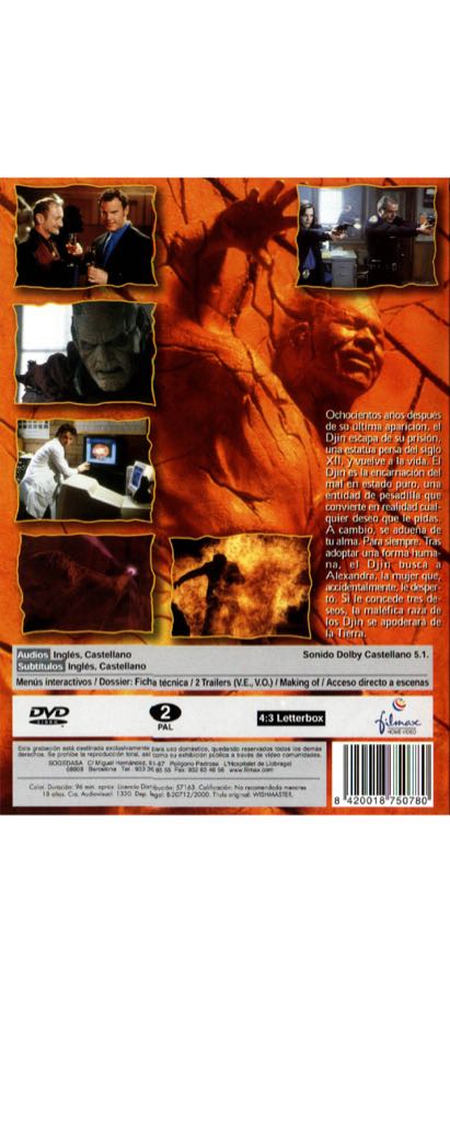 Wishmaster DVD movie collectible - Main Image 2