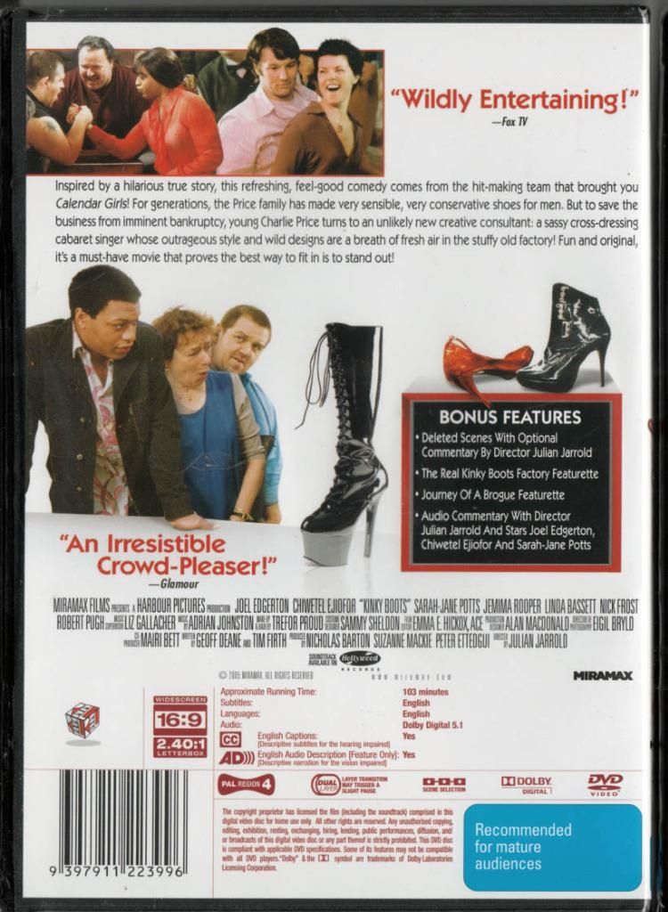 Kinky Boots Digital Copy movie collectible [Barcode 5055201816955] - Main Image 2
