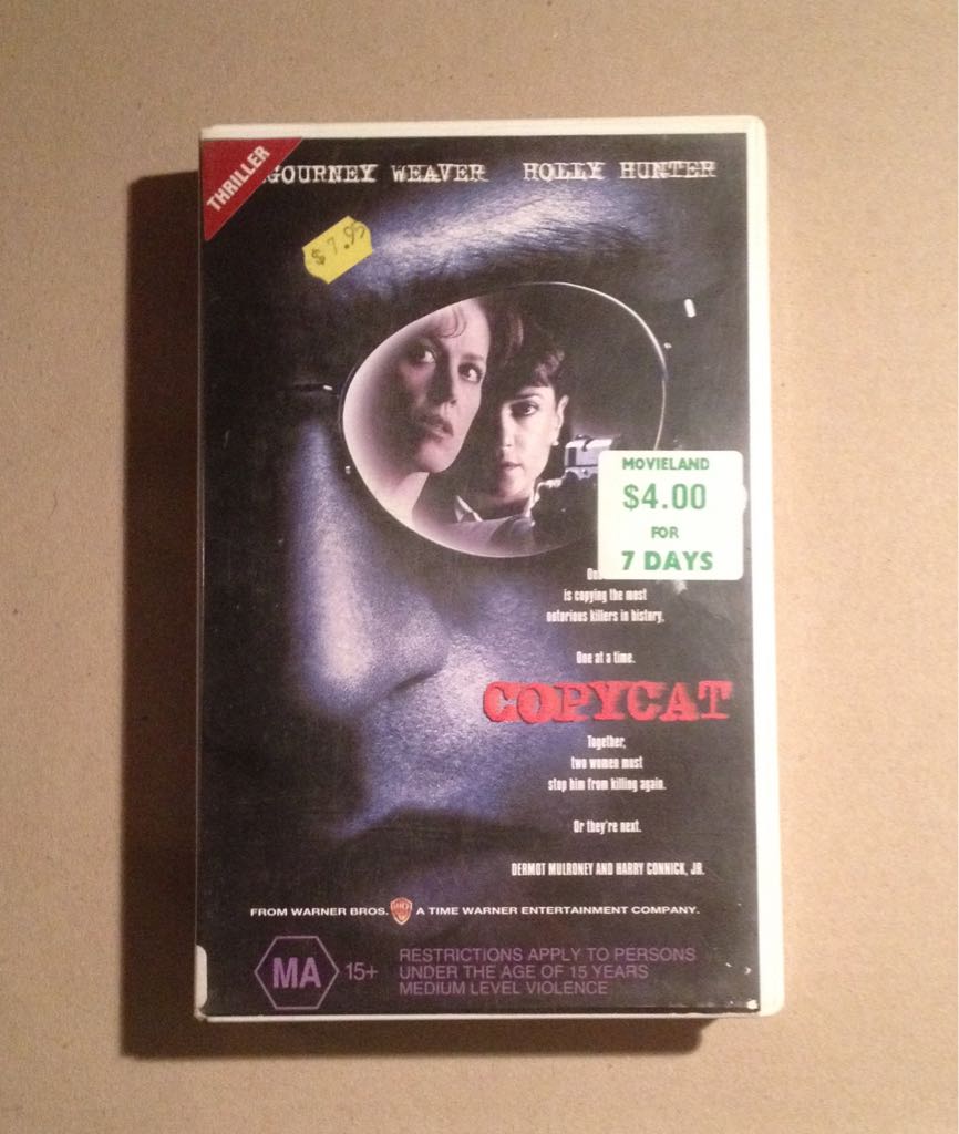 Copycat VHS movie collectible [Barcode 5014780141681] - Main Image 2