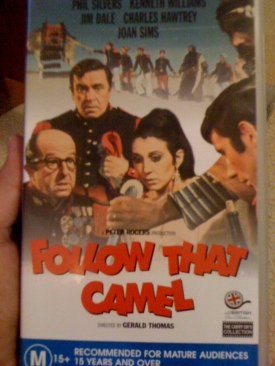 Carry On Follow That Camel VHS movie collectible [Barcode 9398710294125] - Main Image 1
