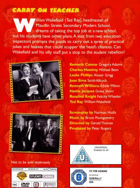 Carry On Teacher DVD movie collectible [Barcode 5385955656] - Main Image 2