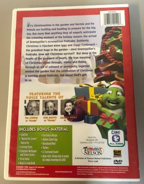 Hermie And Friends: A Fruitcake Christmas DVD movie collectible [Barcode 023755401298] - Main Image 3