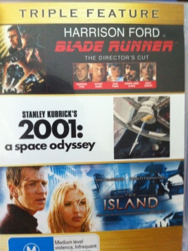 3 Movie Collection: Island, Blade Runner, 2001 Space Odyssey DVD movie collectible [Barcode 9325336034323] - Main Image 1
