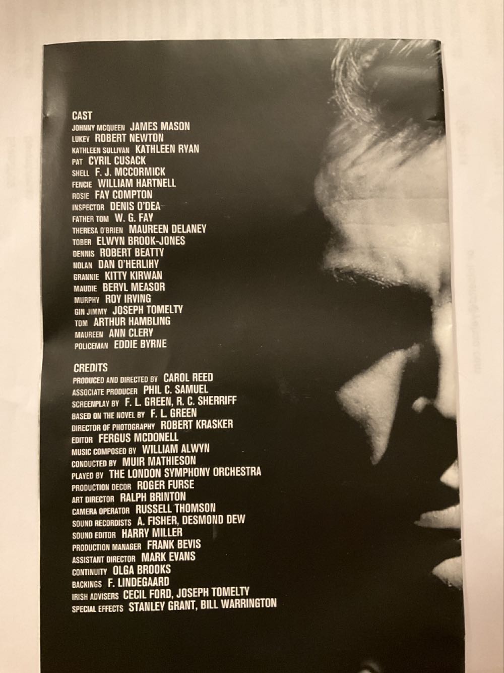 Odd Man Out DVD movie collectible [Barcode 715515144018] - Main Image 3