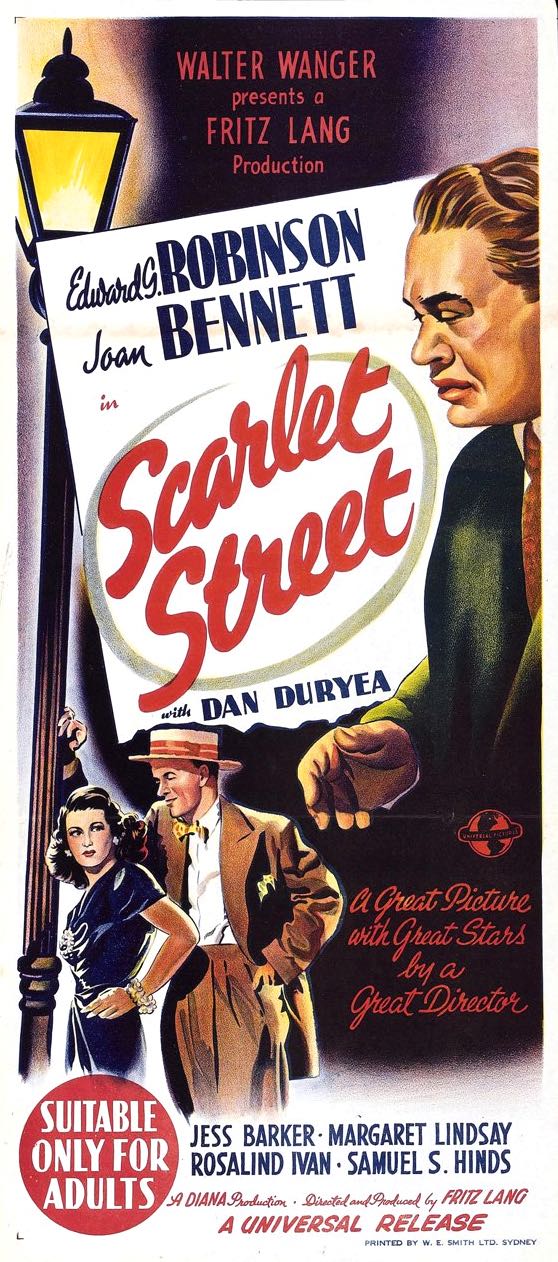Scarlet Street Blu-ray movie collectible [Barcode 738329088729] - Main Image 3
