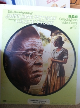The Autobiography of Miss Jane Pittman CED movie collectible [Barcode 076476020231] - Main Image 1
