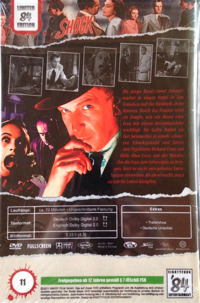 Shock DVD movie collectible - Main Image 2