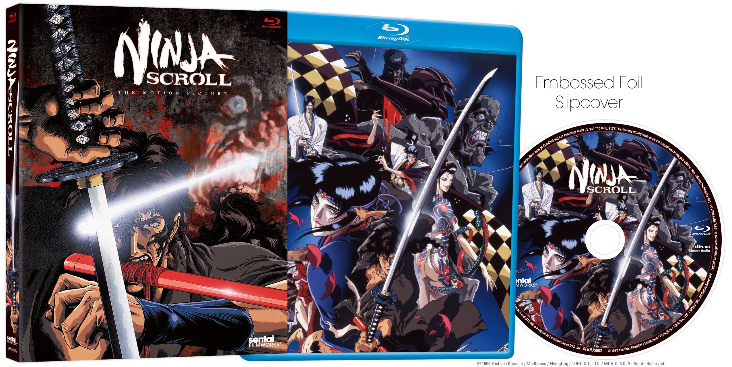 Ninja Scroll Blu-ray movie collectible [Barcode 814131077387] - Main Image 2