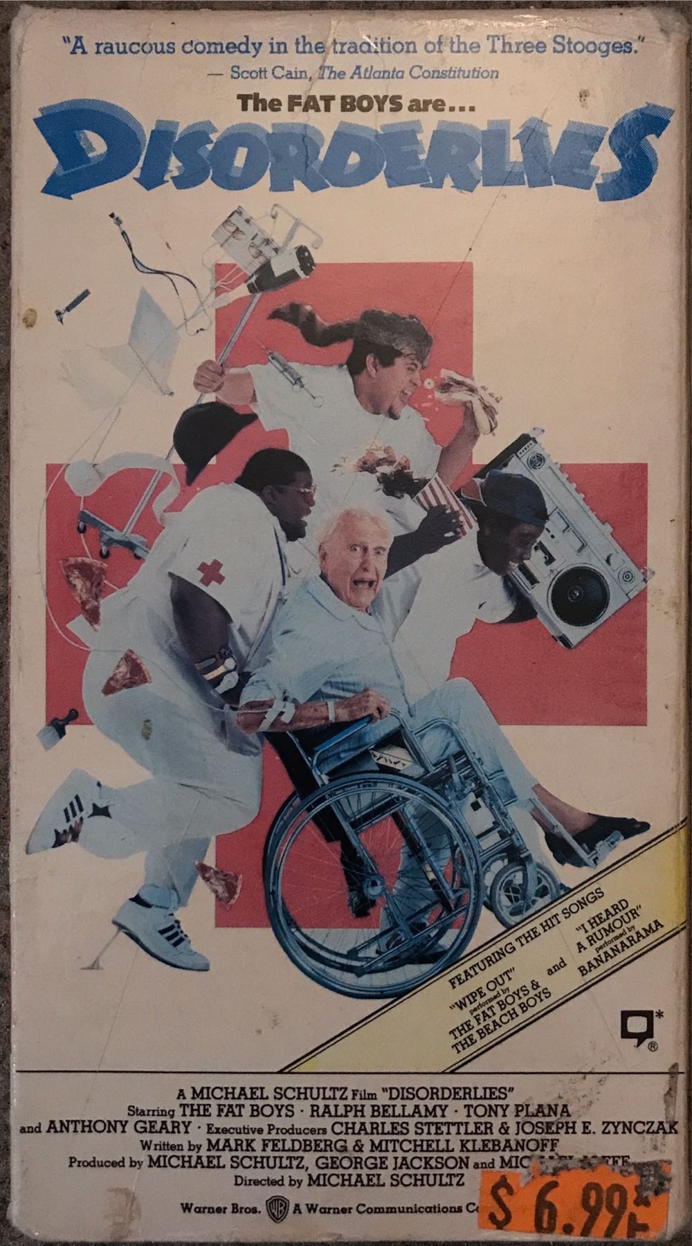 The Fat Boys Are...Disorderlies (VHS - No Barcode) VHS movie collectible [Barcode 084303963422] - Main Image 2