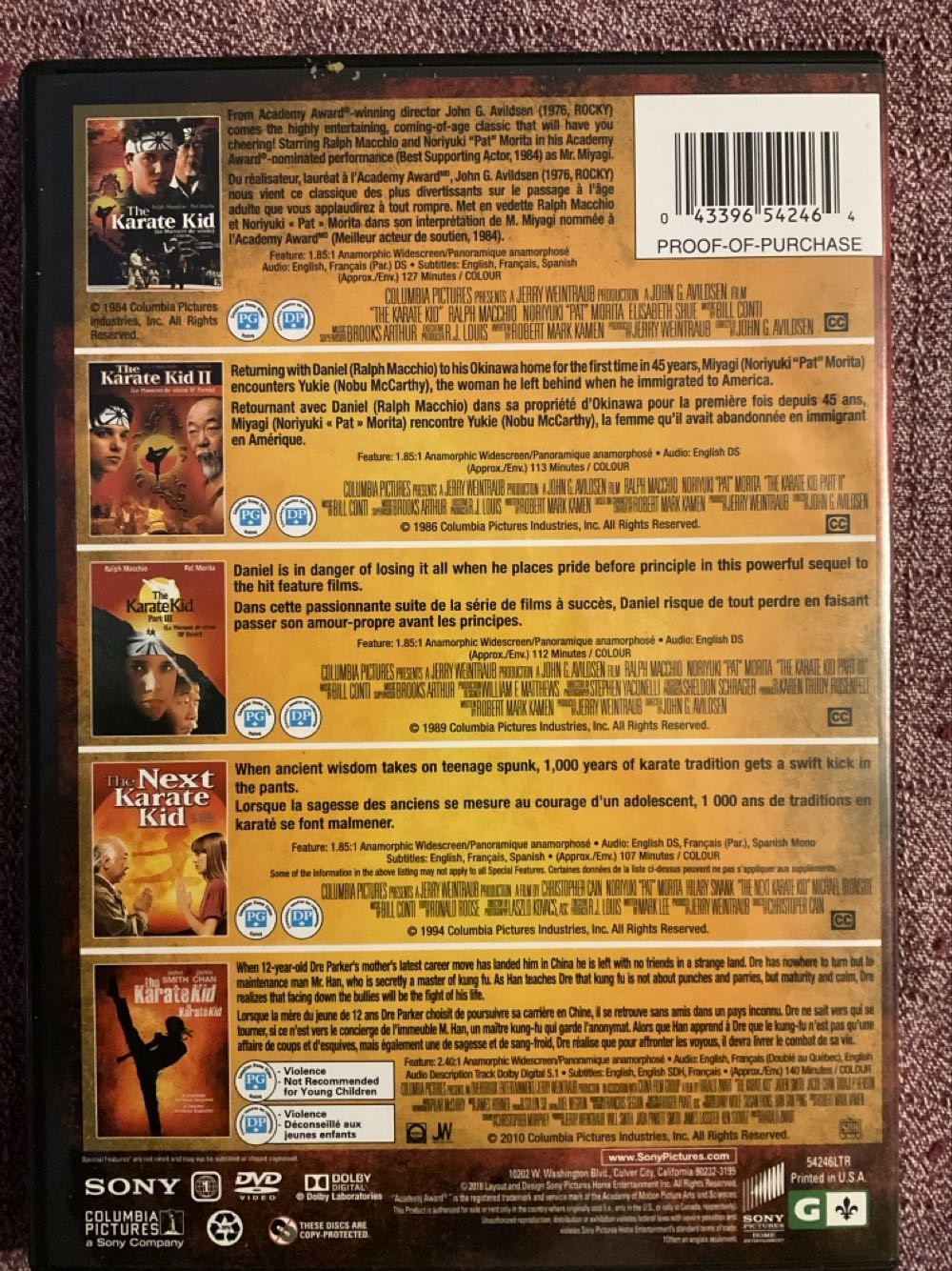 Next Karate Kid, The DVD movie collectible [Barcode 9317731024702] - Main Image 4