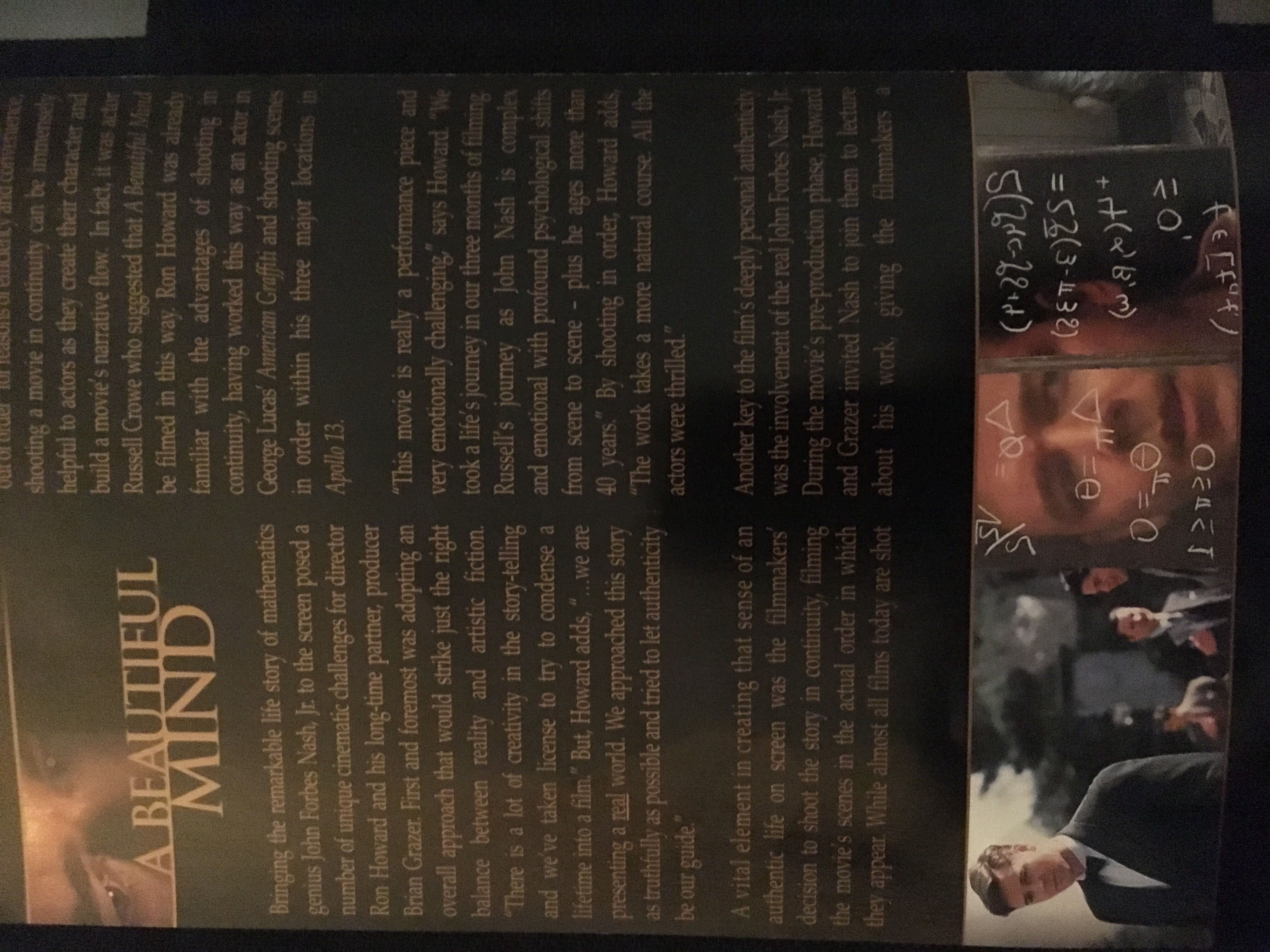 Beautiful Mind Blu-ray movie collectible [Barcode 5051368234632] - Main Image 2