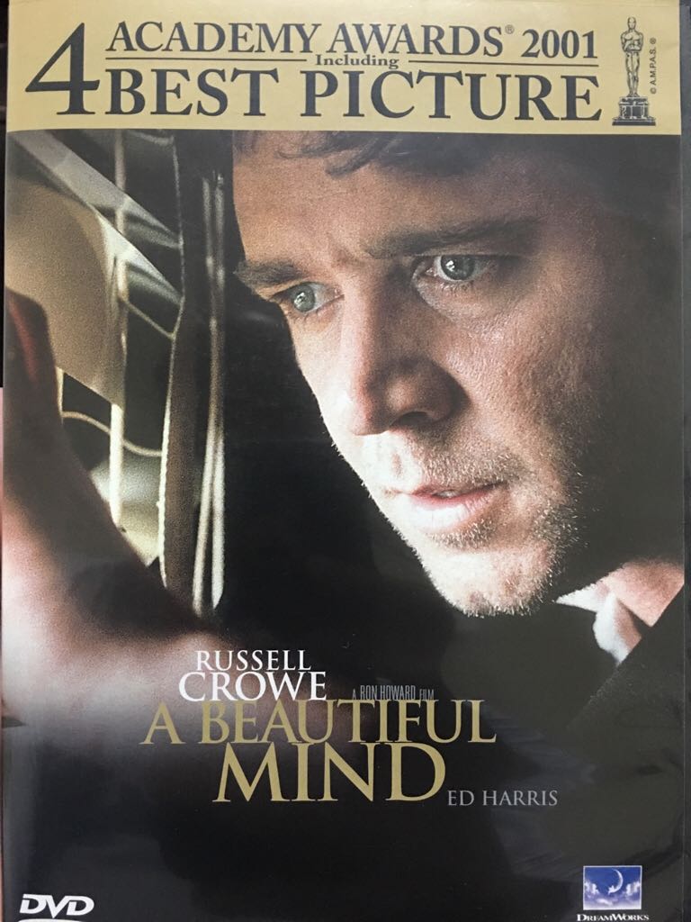 A Beautiful Mind DVD movie collectible [Barcode 5055025391140] - Main Image 1