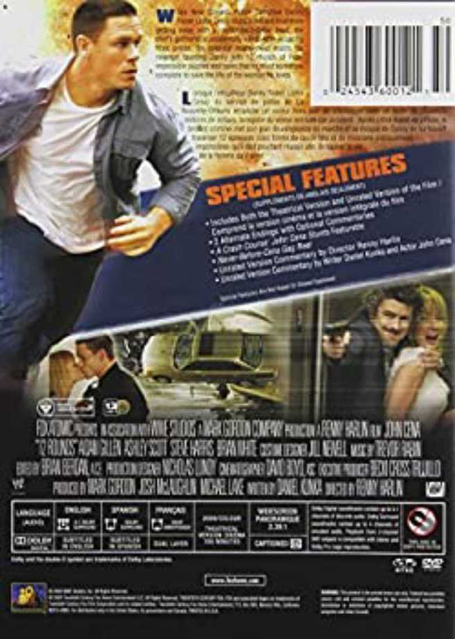 12 Rounds Blu-ray movie collectible [Barcode 024543604419] - Main Image 4