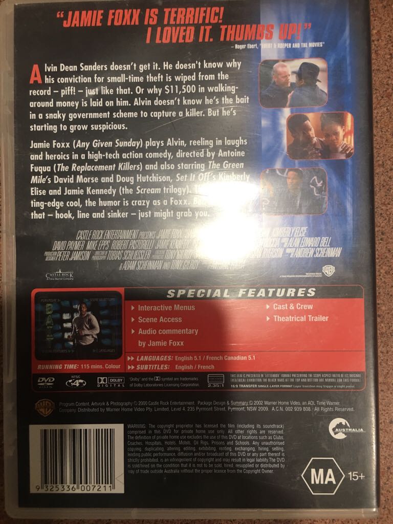Bait DVD movie collectible [Barcode 9325336007211] - Main Image 2