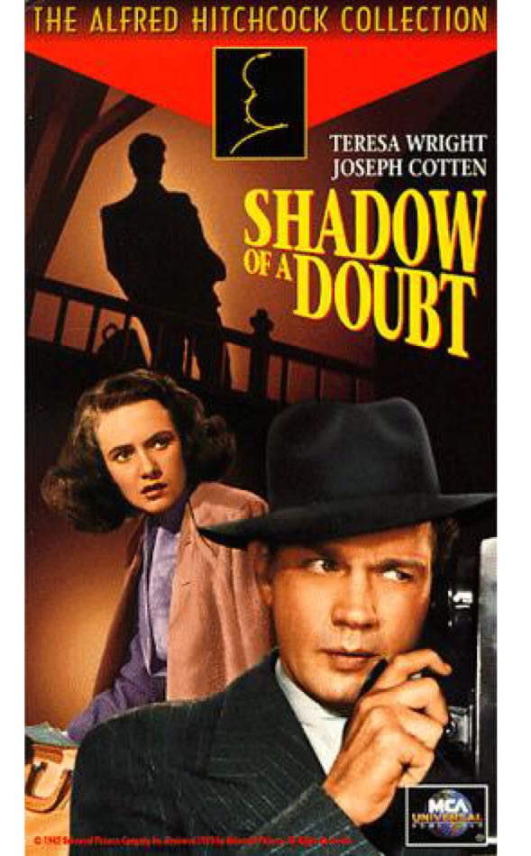 Shadow of a Doubt VHS movie collectible - Main Image 1