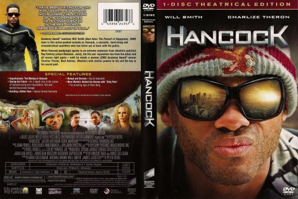 Hancock DVD movie collectible [Barcode 043396268913] - Main Image 2