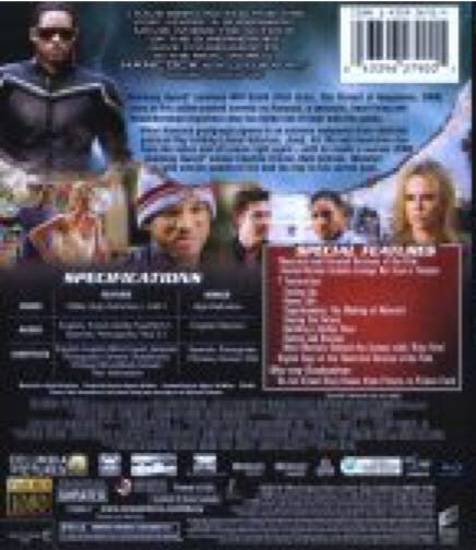 Hancock Blu-ray movie collectible [Barcode 8414533055543] - Main Image 2