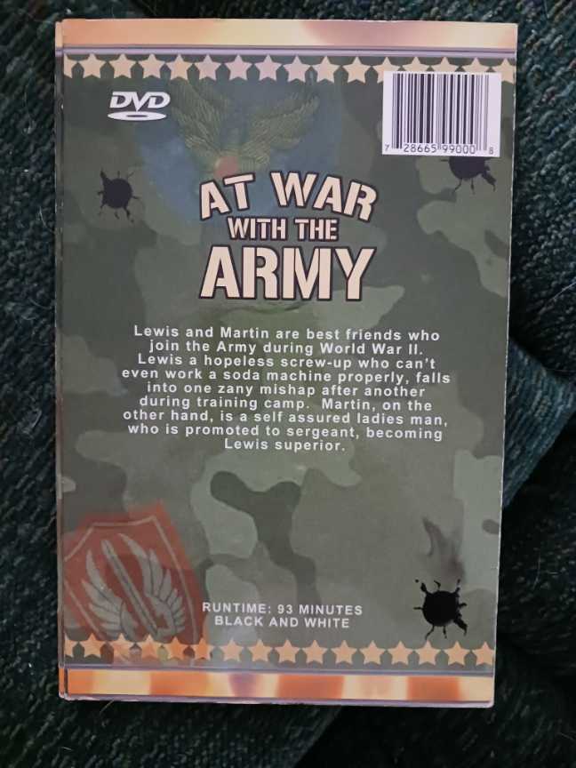 At War with the Army DVD movie collectible [Barcode 018713810694] - Main Image 3