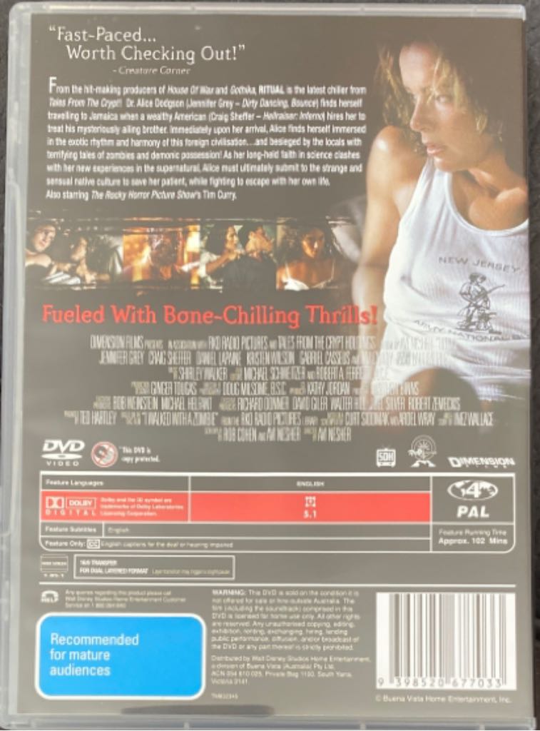 Tales From The Crypt: Ritual (2002) 1080p Digital Copy movie collectible [Barcode 9398520677033] - Main Image 2