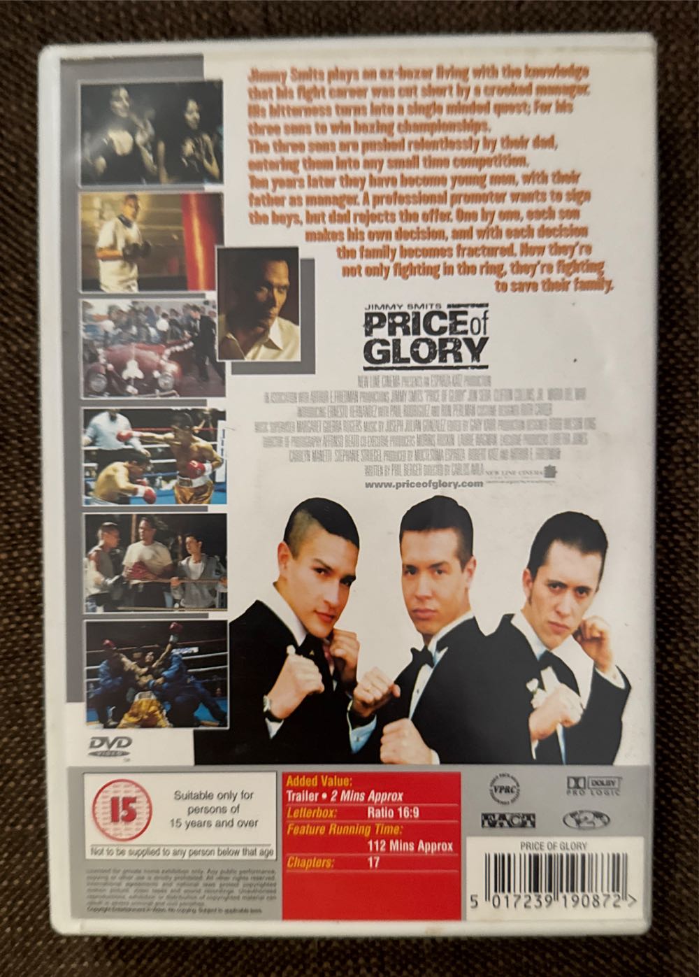 Price of Glory DVD movie collectible [Barcode 5017239190872] - Main Image 2