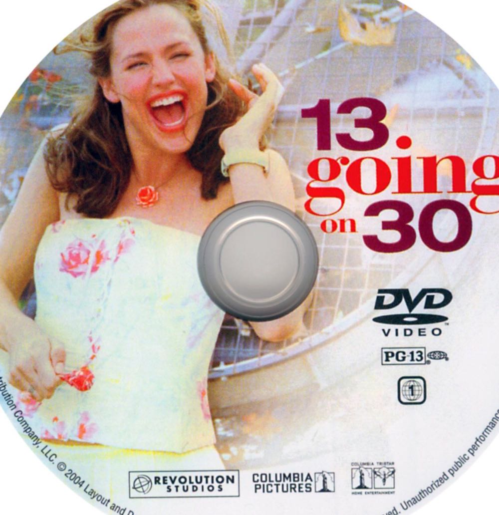 13 Going on 30 DVD movie collectible [Barcode 043396074880] - Main Image 3