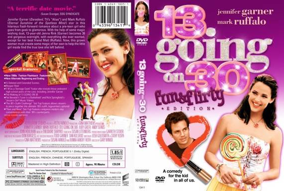 13 Going on 30 DVD movie collectible [Barcode 043396134119] - Main Image 2