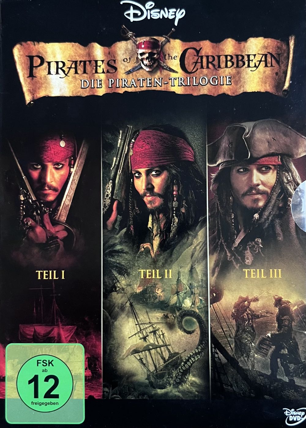 Fluch der Karibik - The Curse of the Black Pearl DVD movie collectible [Barcode 8717418087050] - Main Image 3