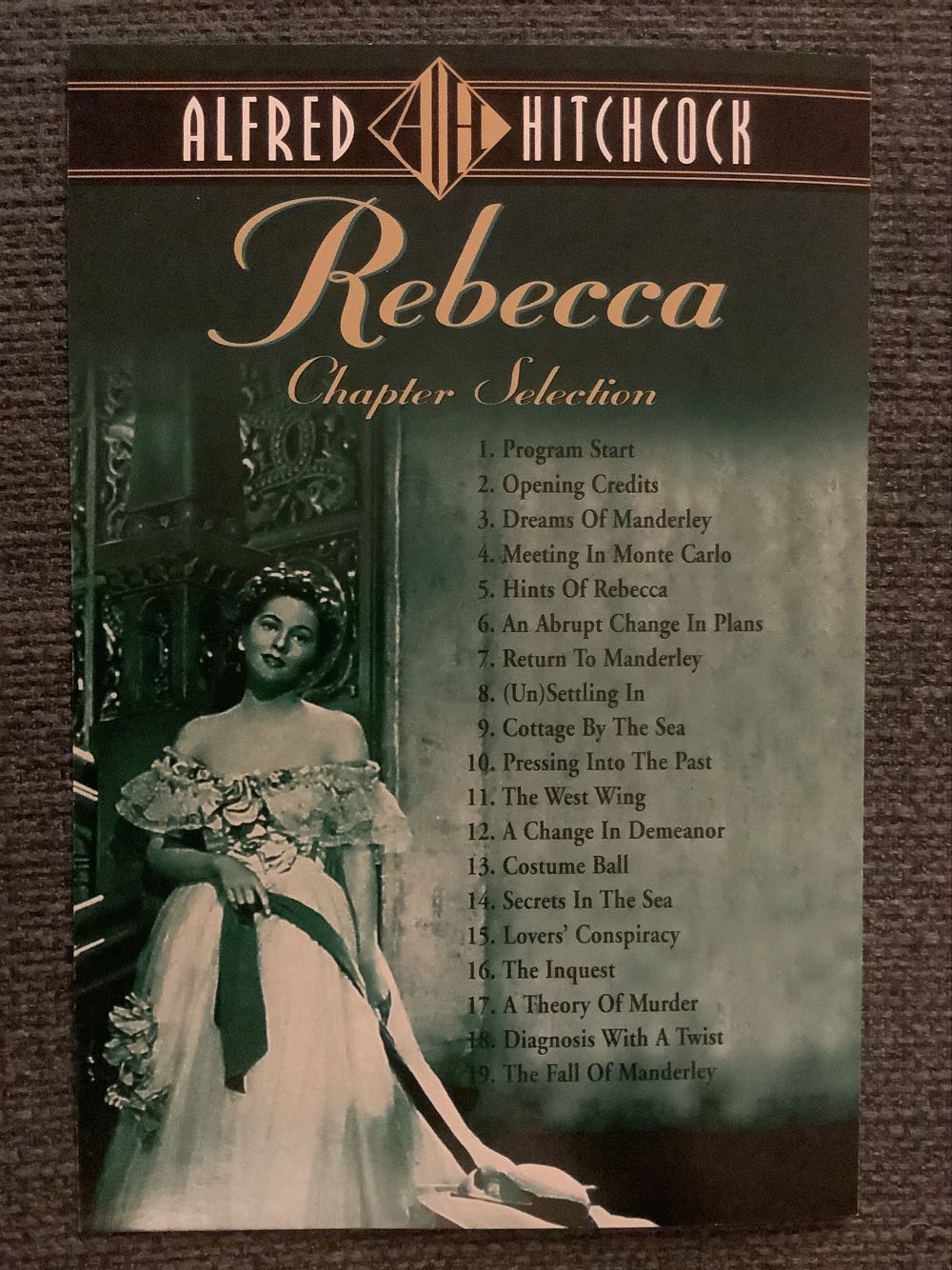 Rebecca DVD movie collectible [Barcode 013131080896] - Main Image 4