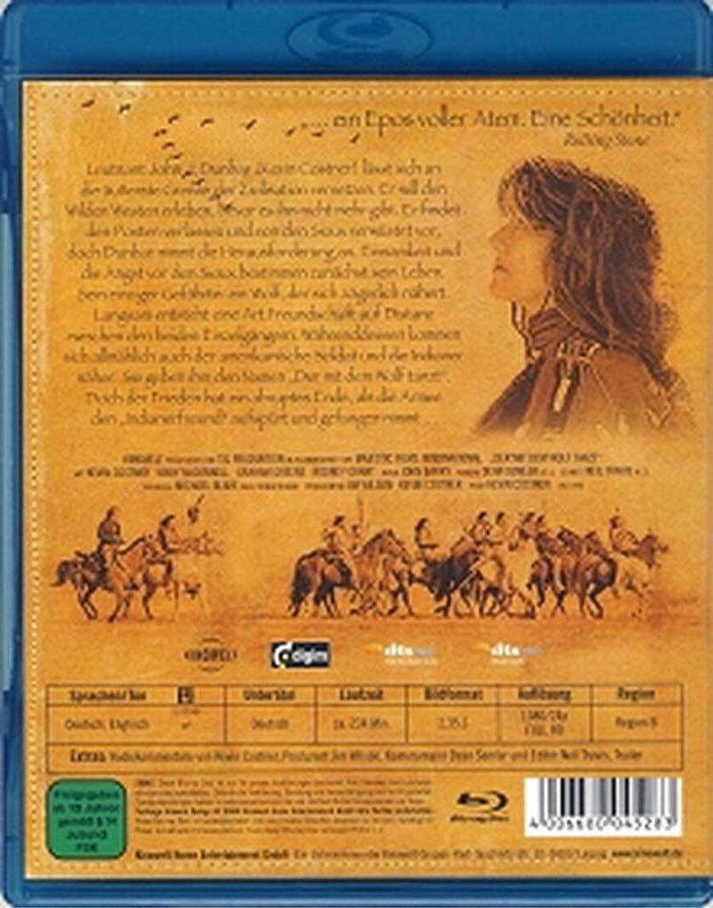 Der mit dem Wolf tanzt Blu-ray movie collectible [Barcode 4006680045283] - Main Image 2