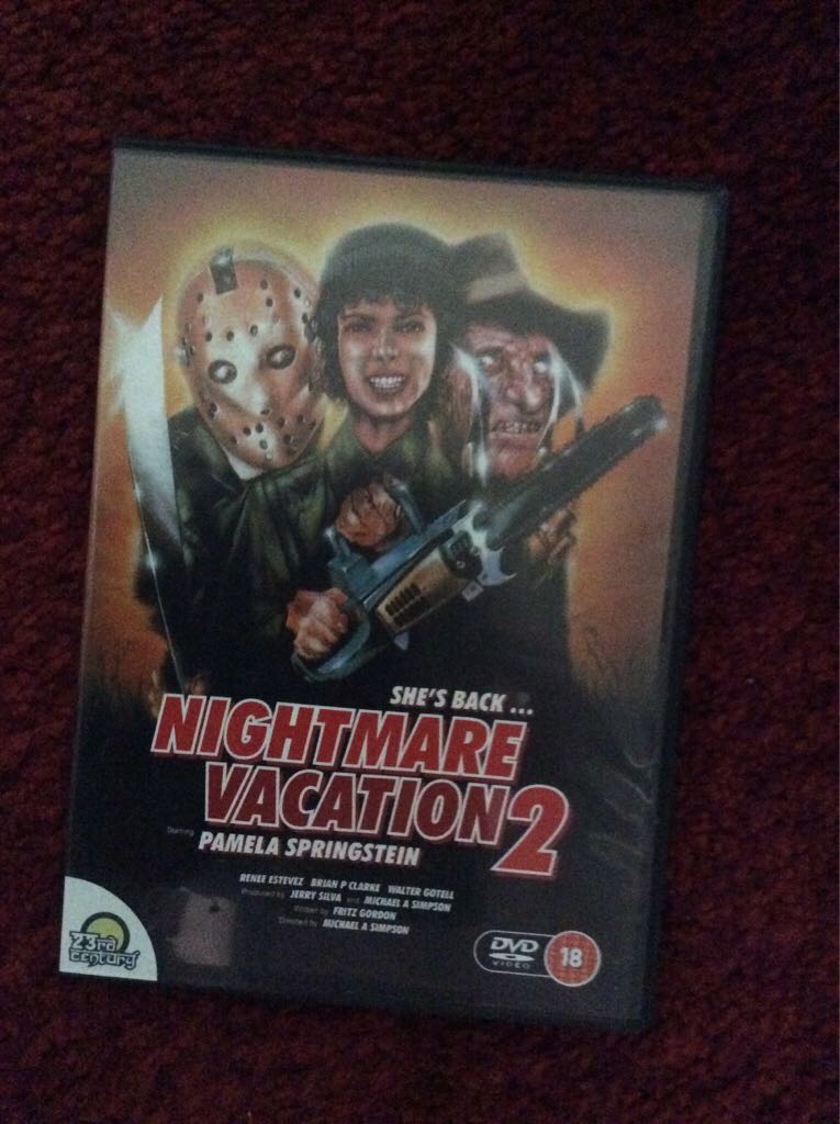 Nightmare Vacation 2 DVD movie collectible - Main Image 1
