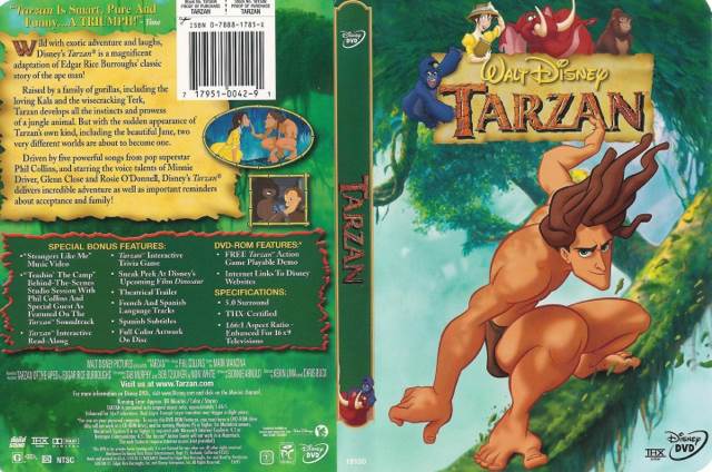 Tarzan: 3 Film Collection DVD movie collectible [Barcode 8717418227074] - Main Image 2