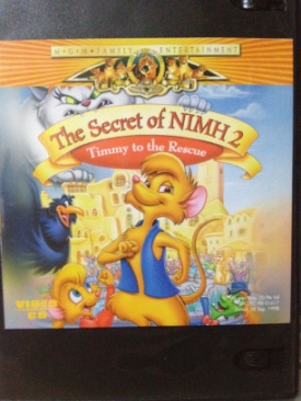 The Secret of NIMH 2: Timmy to the Rescue Video CD movie collectible [Barcode 8887496569233] - Main Image 1