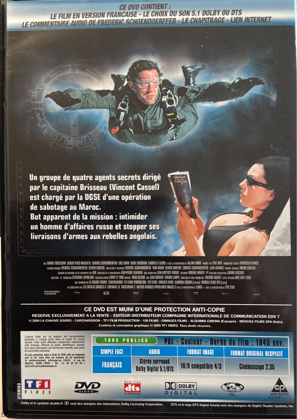 Agents Secrets DVD movie collectible [Barcode 065935209782] - Main Image 2