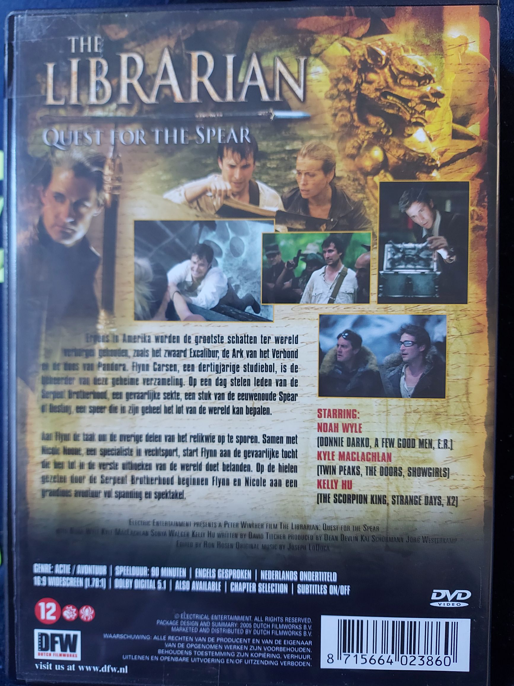 The Librarian: Quest For The Spear Digital Copy movie collectible [Barcode 8715664023860] - Main Image 2