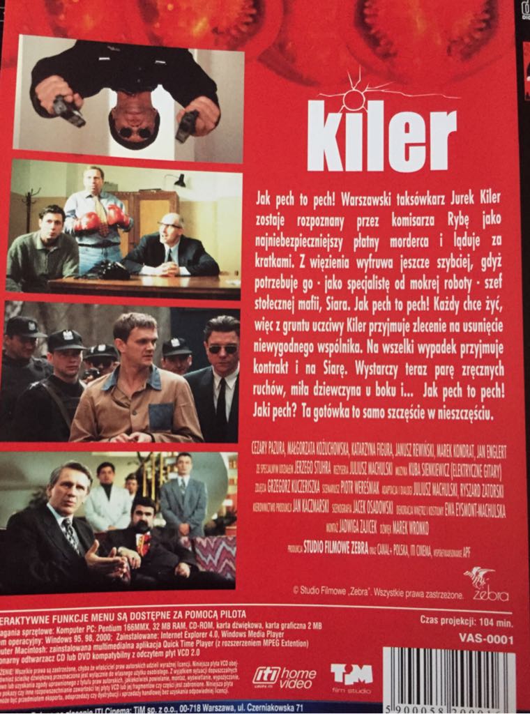 Killer Video CD movie collectible [Barcode 5900058200122] - Main Image 2