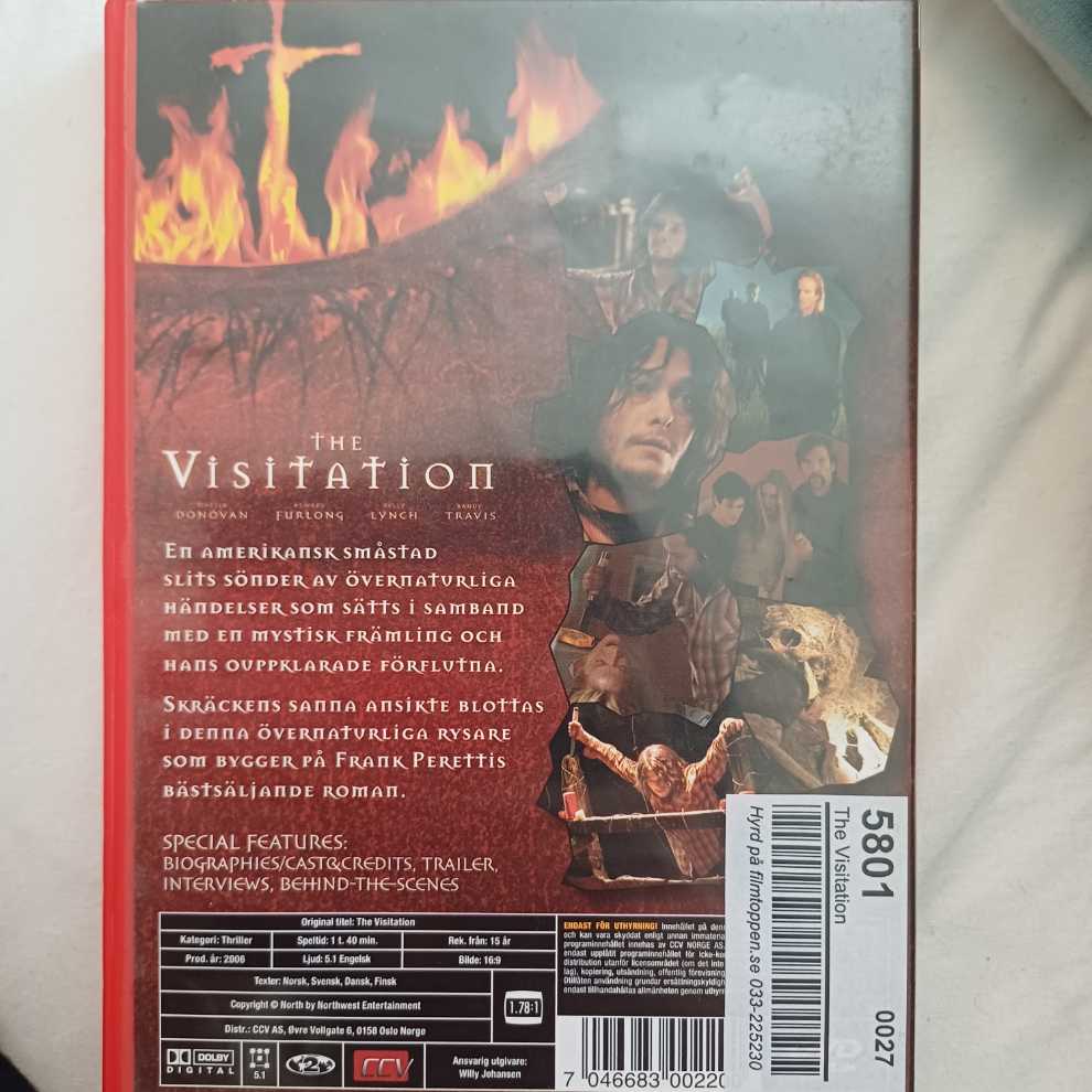 The Visitation DVD movie collectible [Barcode 44074401629662] - Main Image 2