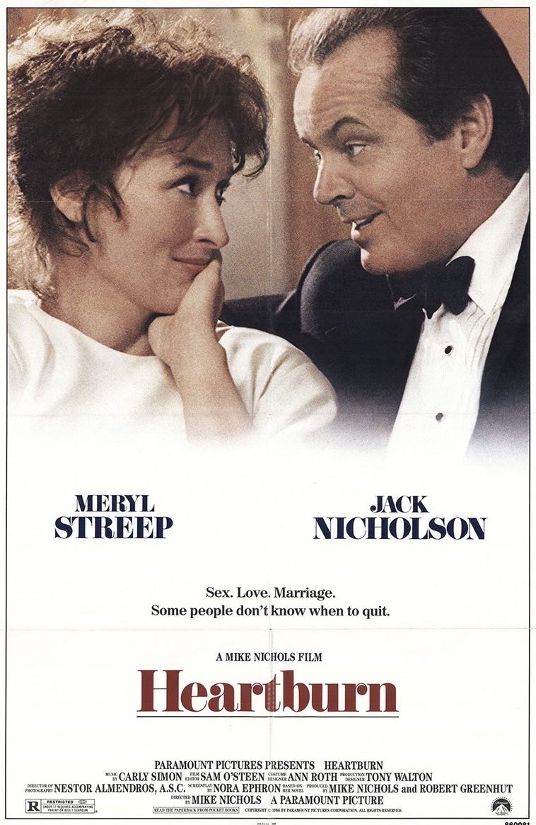 Heartburn DVD movie collectible [Barcode 097360168846] - Main Image 2