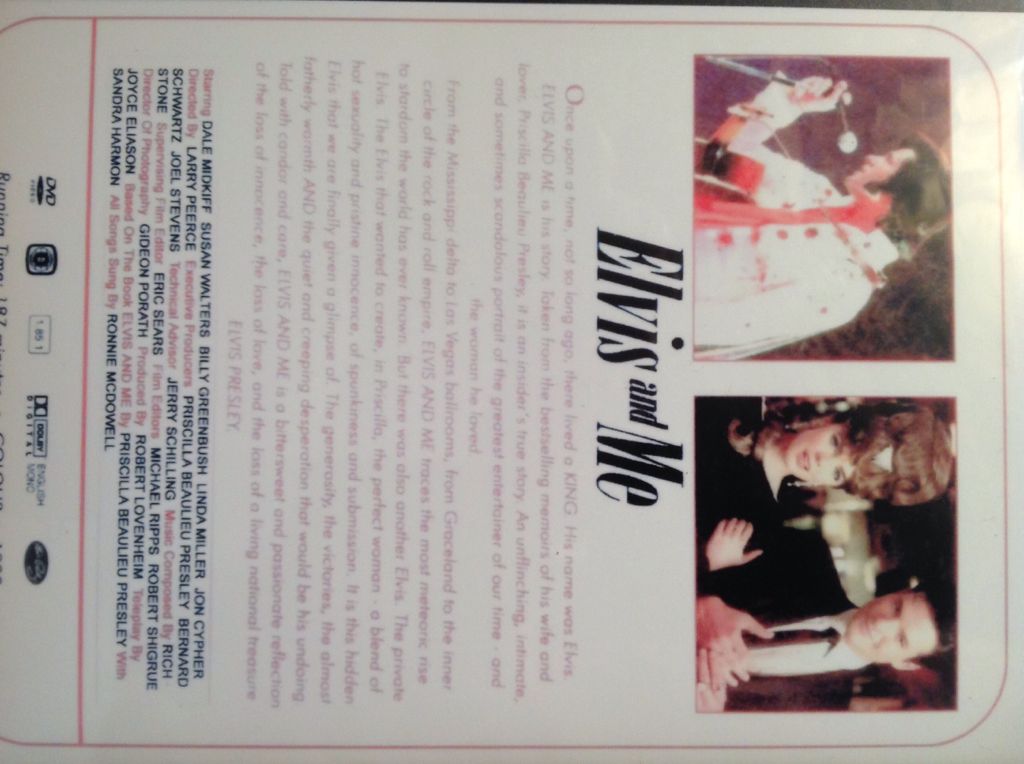 Elvis And Me VHS movie collectible [Barcode 092091140031] - Main Image 2