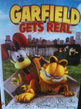 garfield gets real DVD movie collectible [Barcode 024543496717] - Main Image 1