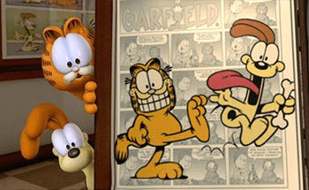 garfield gets real DVD movie collectible [Barcode 024543496717] - Main Image 3