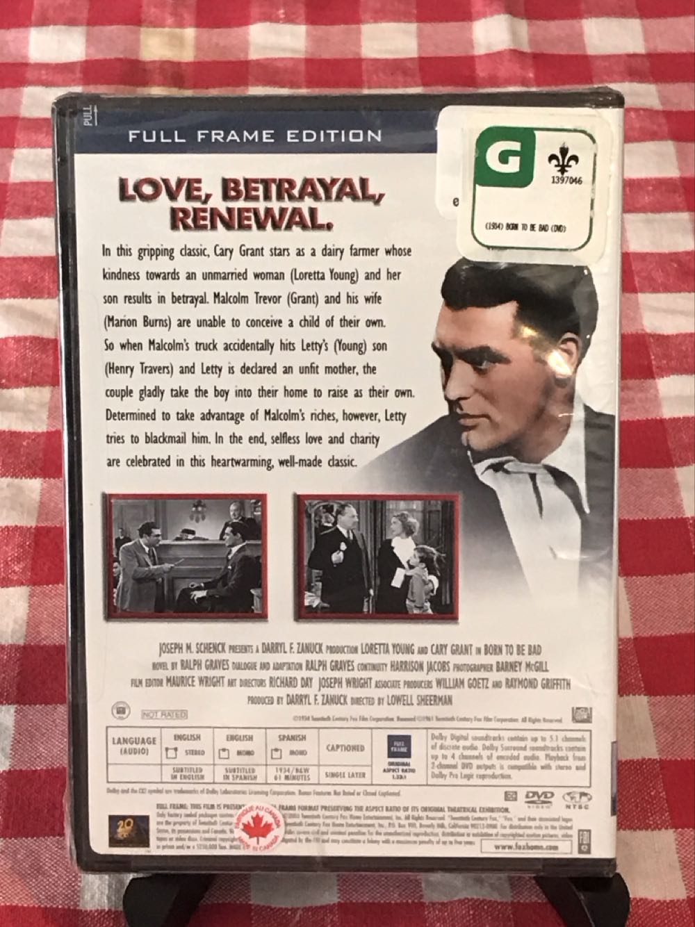 Born To Be Bad DVD movie collectible [Barcode 024543102588] - Main Image 2
