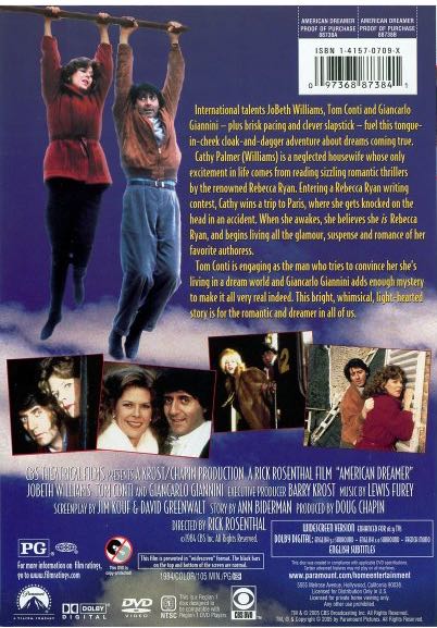 American Dreamer Fandango at Home movie collectible [Barcode 5014437878236] - Main Image 2