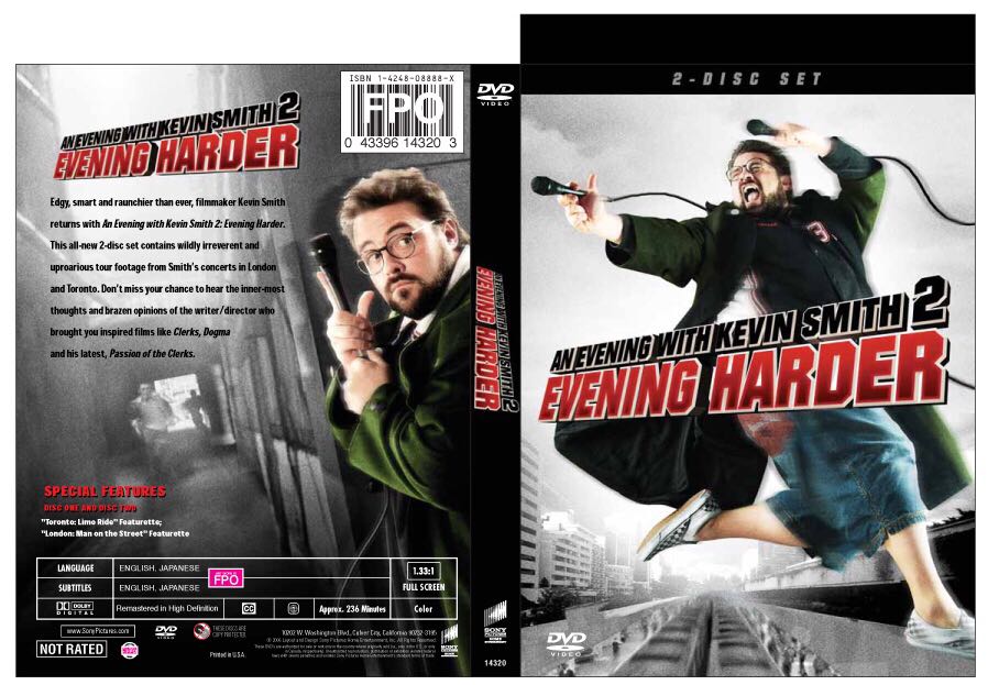 An Evening With Kevin Smith 2: Evening Harder DVD movie collectible [Barcode 043396143234] - Main Image 2