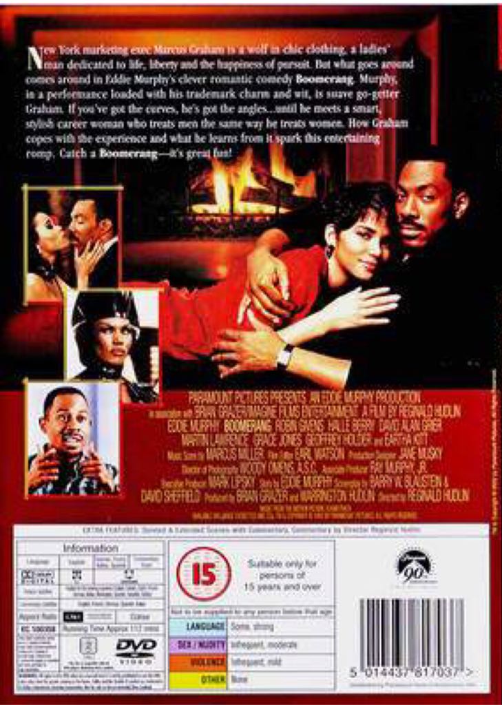 Boomerang DVD movie collectible [Barcode 024543244486] - Main Image 2