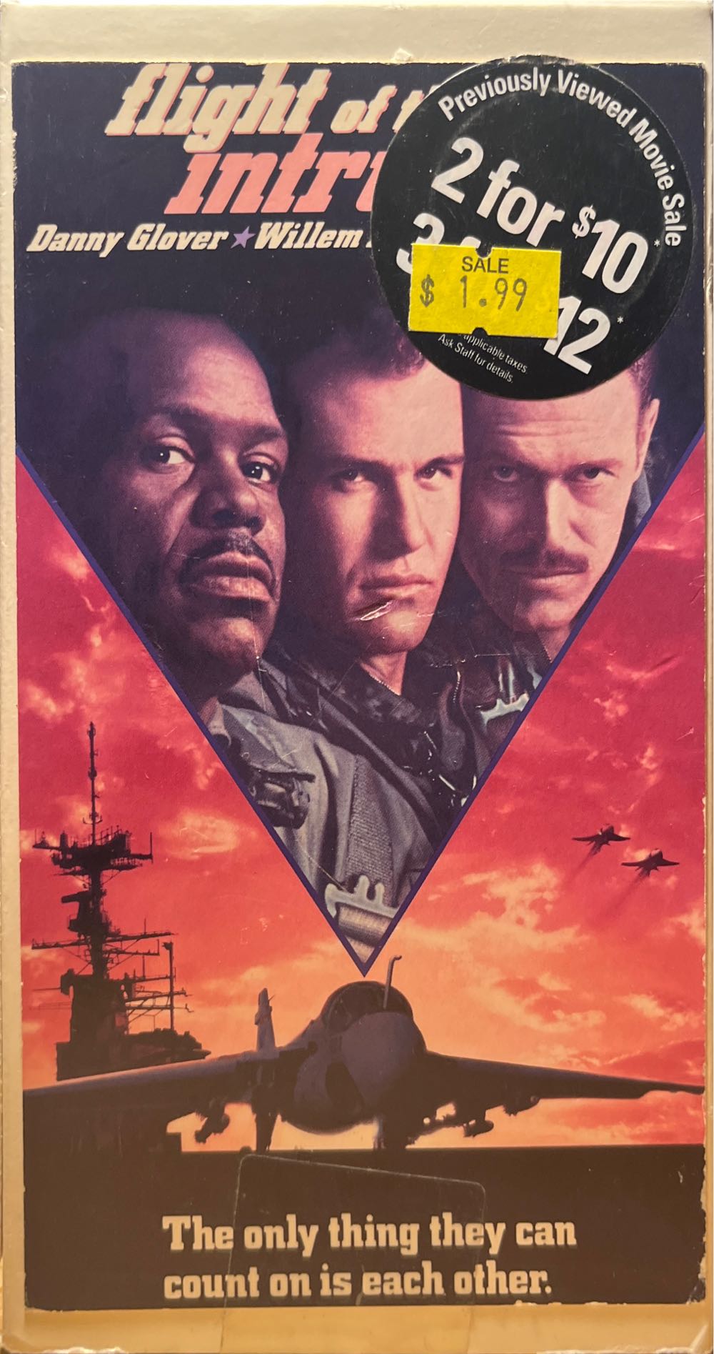 Flight of the Intruder VHS movie collectible [Barcode 097363210931] - Main Image 3