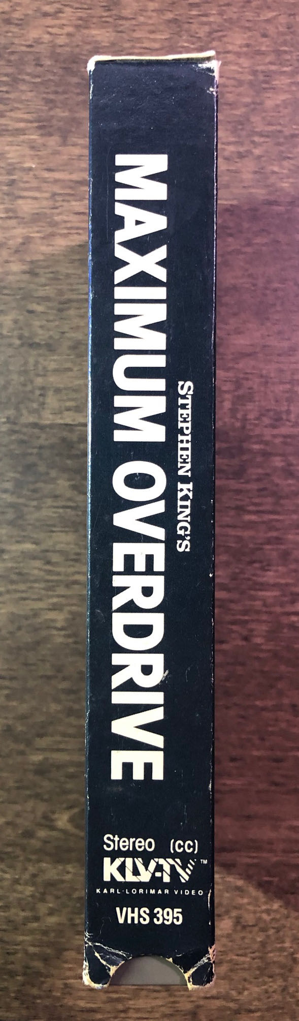 Maximum Overdrive VHS movie collectible [Barcode 010083039514] - Main Image 3