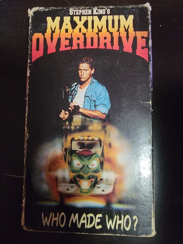 Maximum Overdrive VHS VHS movie collectible [Barcode 013131004533] - Main Image 3