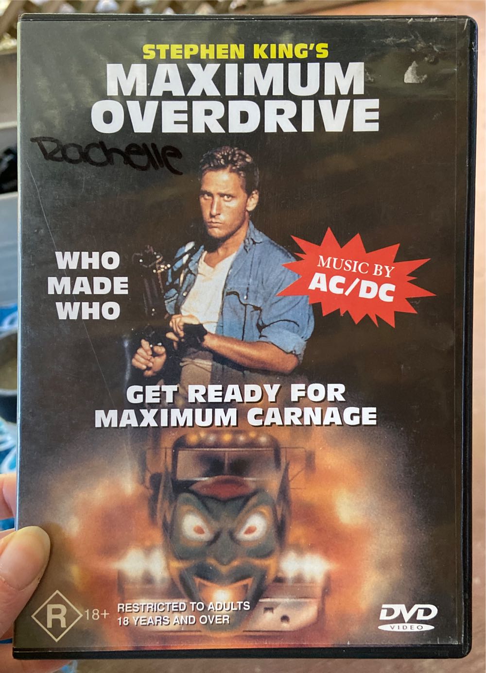 Maximum Overdrive DVD movie collectible [Barcode 9318500007827] - Main Image 2